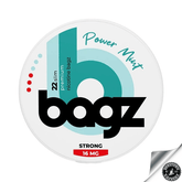 Bagz nicotine pouch (1pc) Power Mint (16MG) Downtown Vapoury