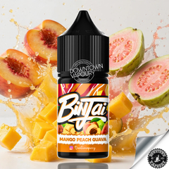 Binjai - Mango Peach Guava Salt Nic/MTL Longfill Downtown Vapoury