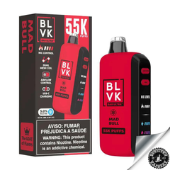 BVLK Ultra 55,000 Puff Disposable Pod Device 5% Mad Bull Downtown Vapoury