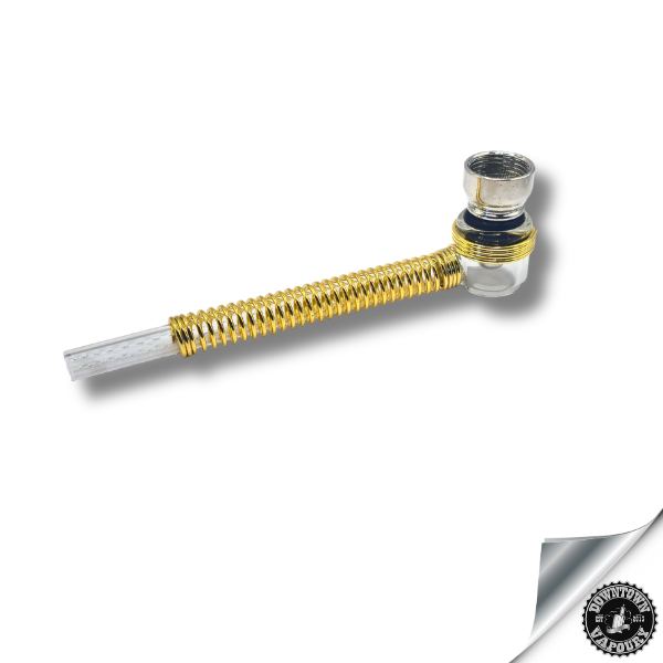 Glass Pipe – 12cm Spring (1pc) Downtown Vapoury