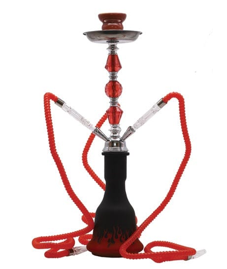 Hubbly Bubbly Hookah Phoenix Fluorescent Flames 3 pipe