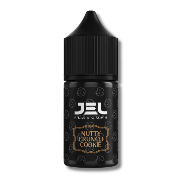 JEL Flavours Salt Nic/MTL Longfill - Nutty Crunch Cookie