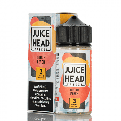 Juice Head Freeze - Iced Guava Peach 100mL