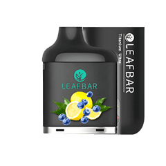 LeafBar Titanium Ultra 5% 20 000 Puff Kit Black Blueberry Lemonade