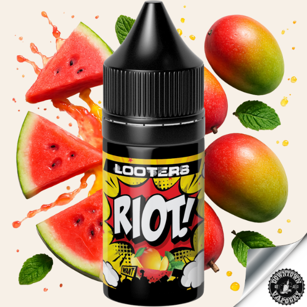 Looters Riot- Nic Salt/MTL - Longfill
