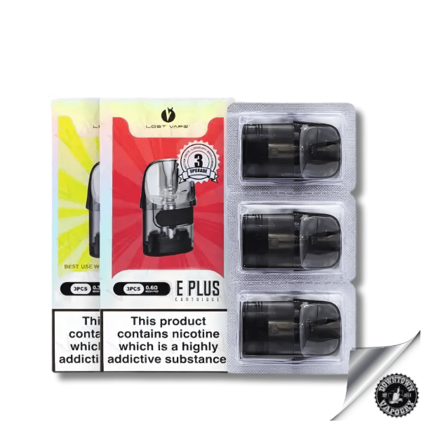 Lost Vape E-Plus Replacement Pods (1pc) Lost Vape E-Plus Replacement Pods (1pc)