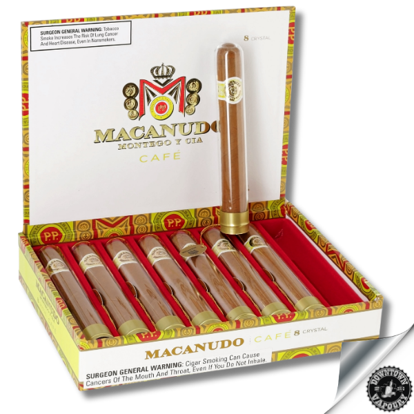 Macanudo Café Crystal 5½" × 50 (1pc) Downtown Vapoury