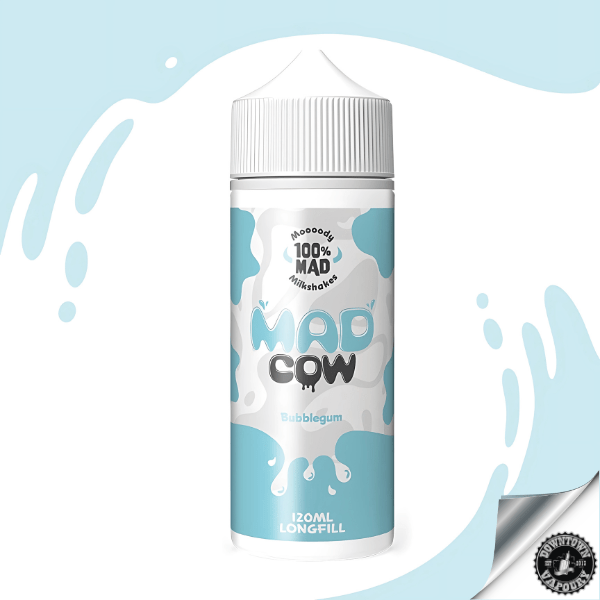MADCOW Bubblegum Milkshake 120ml (Longfill)