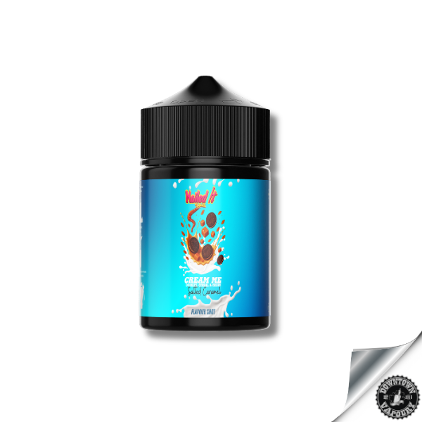 Nailed It Cream Me Salted Caramel Nic Salt/MTL - 60ml Longfill Downtown Vapoury