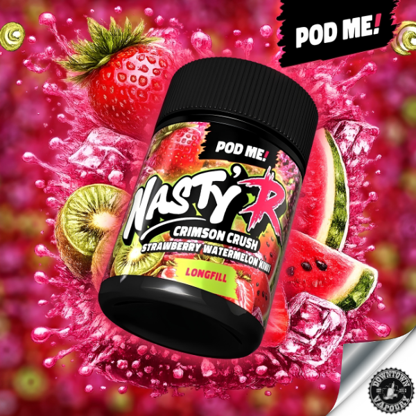 Nasty'R- Crimson Crush 60ml Longfill Downtown Vapoury