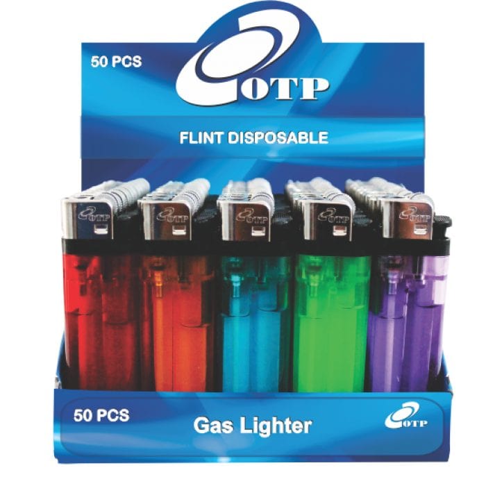 OTP Disposable Flint Gas Lighter (1Pc)