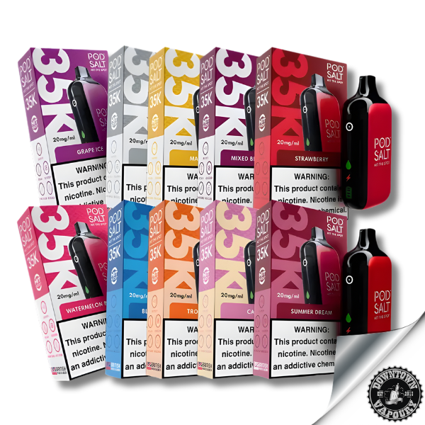 Pod Salt Hit The Spot 35K Rechargeable Disposable Device 5%