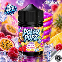 Polar Popz Longfill - Passionfruit Raspberry & Pineapple Xtra Ice 60ml Downtown Vapoury