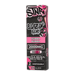 STNR Blazin Blend Disposable 2G (Single) Hubba Bubba Indica
