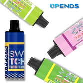 Upends Switch prefilled pods 4500 puffs 5% Downtown Vapoury