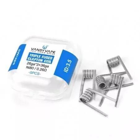 Vandy Vape Mato Triple Fused Clapton Coil (1pc) Vandy Vape Mato Triple Fused Clapton Coil (1pc)