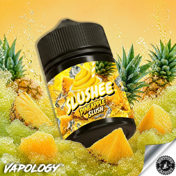Vapology Longfill – Pineapple Slushee 60ml Downtown Vapoury