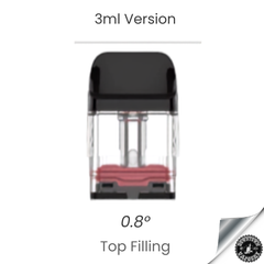 Vaporesso XROS Replacement Pods 3ml Top Fill (1 pc) 0.8ohm XROS Mesh Pods Downtown Vapoury