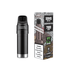 WOTOFO NexPod Replacement Flavour Pods 7000 puff 5% Caramel Tobacco