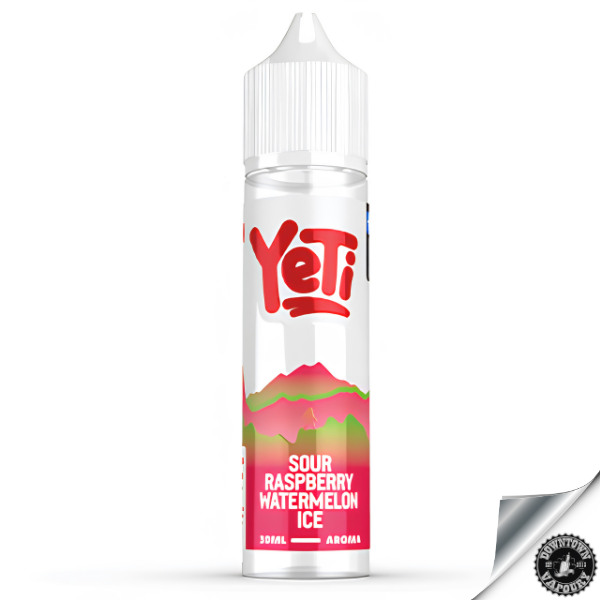 Yeti Summit Sour Raspberry Watermelon Ice Nic Salt/MTL - 60ml Longfill Downtown Vapoury