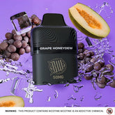 Bewolk 6000 Disposable Cartridge 2% Grape Honeydew Downtown Vapoury