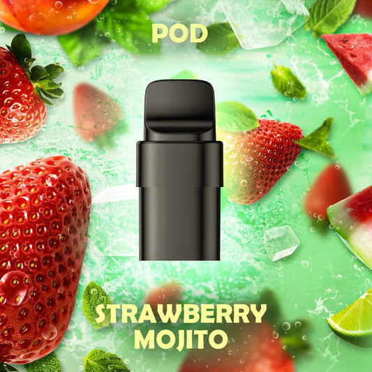 E-XHALE Strawberry Mojito Pod: A Refreshing Vaping Experience - Downtown Vapoury