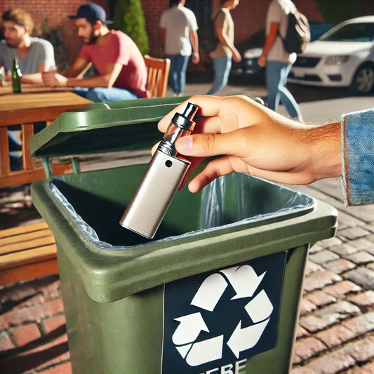 How to Properly Dispose of Your Disposable Vape - Downtown Vapoury