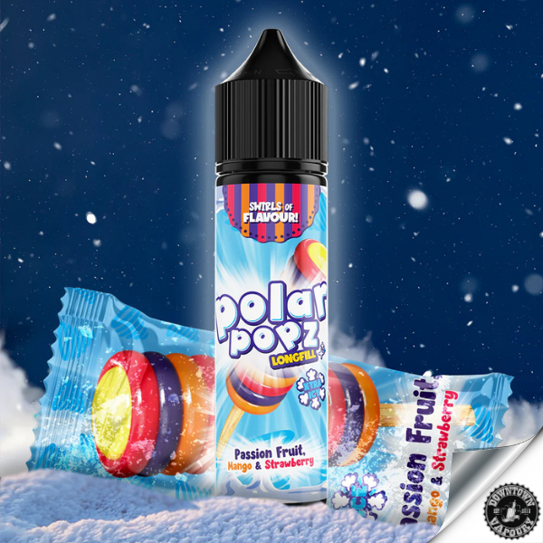 Polar Popz Longfill - Passionfruit Strawberry & Mango Xtra Ice 60ml