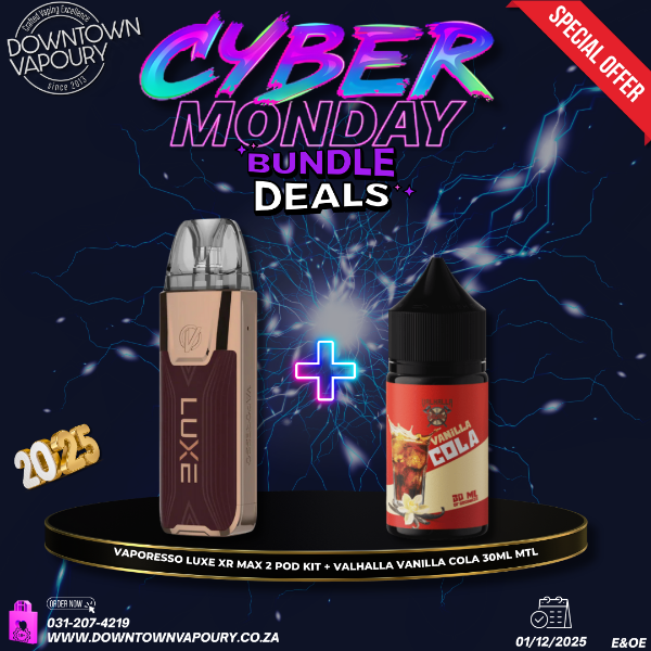 Vaporesso LUXE XR MAX 2 Pod Kit + Valhalla Vanilla Cola 30ml MTL