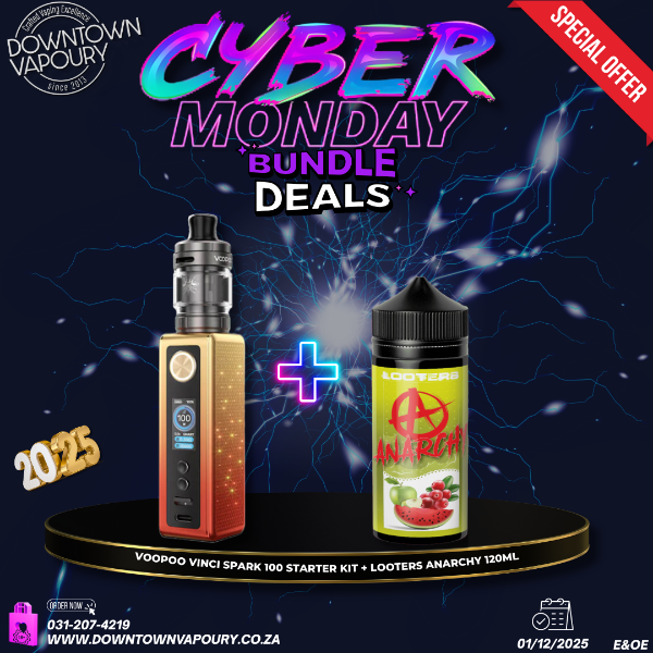 VOOPOO VINCI Spark 100 Starter Kit + Looters Anarchy 120ml
