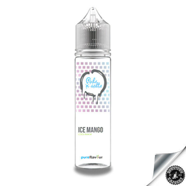 Pods 'n Salts Ice Mango 60ml (Long Fill)