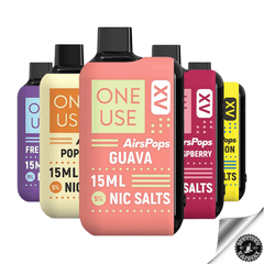 AirsPops ONE USE XV 15ml Disposable Vape - 5%