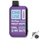 AirsPops ONE USE XV 15ml Disposable Vape - 5% Freezy Grape Downtown Vapoury
