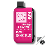 AirsPops ONE USE XV 15ml Disposable Vape - 5% P Crystal Downtown Vapoury