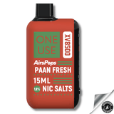 AirsPops ONE USE XV 15ml Disposable Vape - 5% Paan Fresh Downtown Vapoury