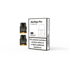 AirsPops Pro Refillable Integrated Pods (2pc)