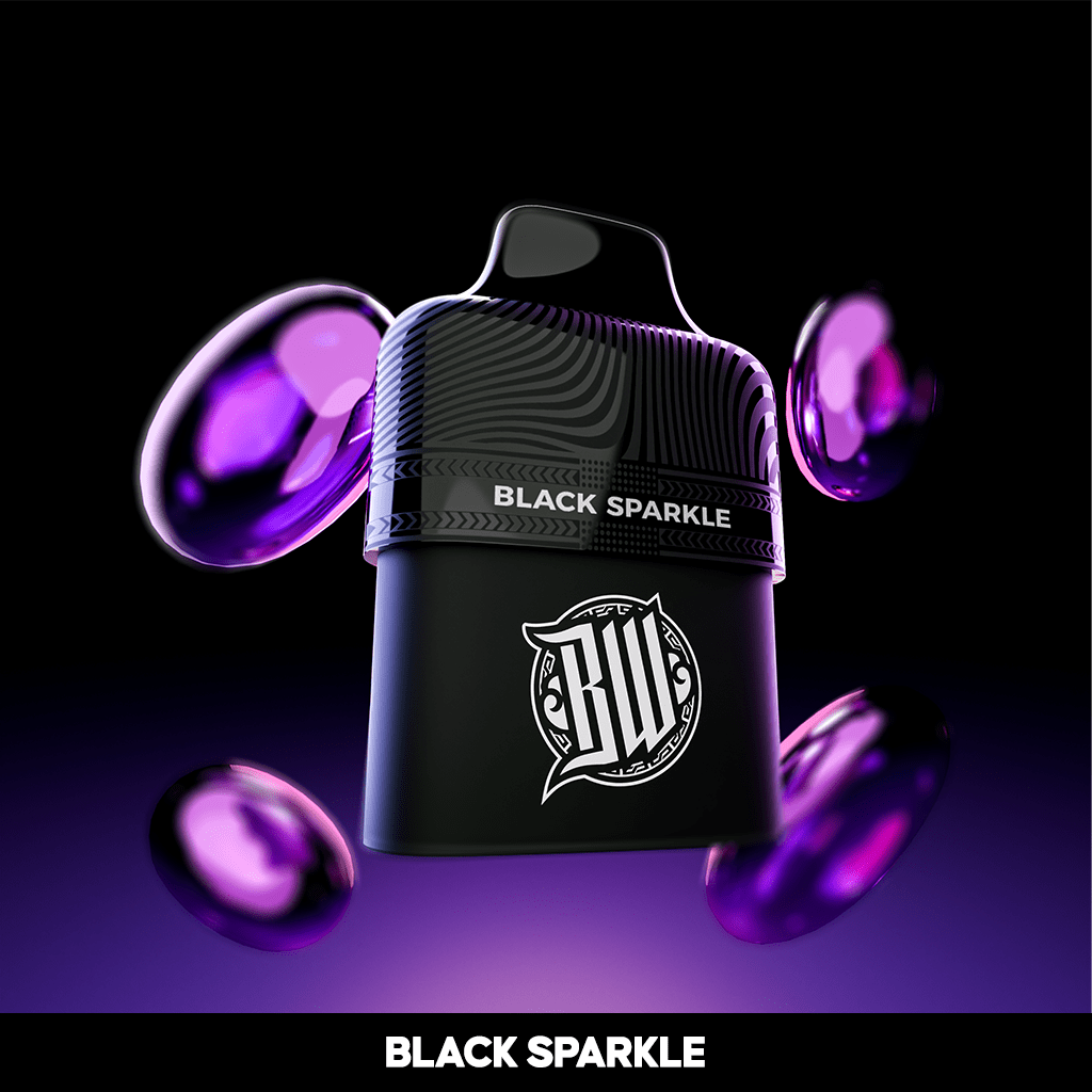 Bewolk 6000 Disposable Cartridge 5% Black Sparkle Downtown Vapoury