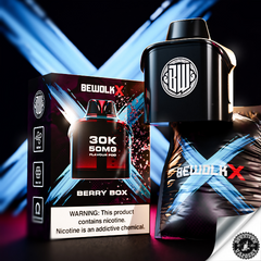 Bewolk X 30k Replacement Pod (1pc) Berry Box 50mg Downtown Vapoury