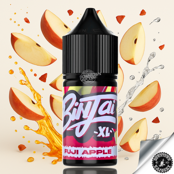 Binjai Fuji Apple 30ml Nic Salts Downtown Vapoury