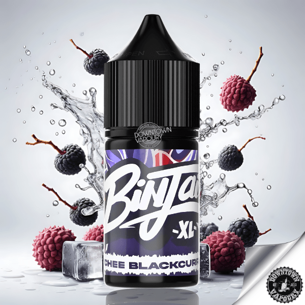 Binjai Lychee Blackcurrant 30ml Nic Salts Downtown Vapoury