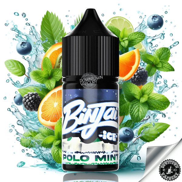 Binjai Polo mint 30ml Nic Salts Downtown Vapoury