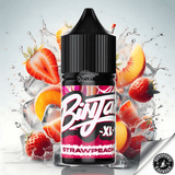 Binjai Strawberry Peach 30ml Nic Salts Downtown Vapoury