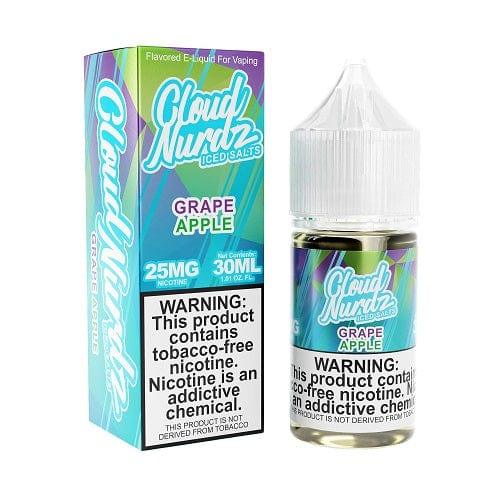 Cloud Nurdz Grape Apple Iced Nicotine Salt 30ml
