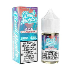 Cloud Nurdz Grape Strawberry Iced Nicotine Salt 30ml