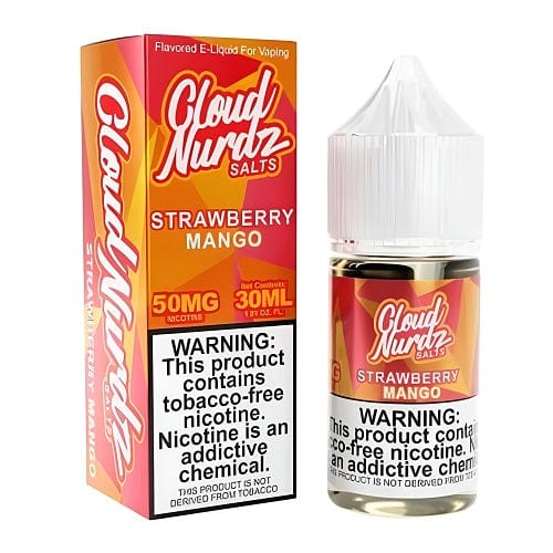 Cloud Nurdz Strawberry Mango Nicotine Salt 30ml