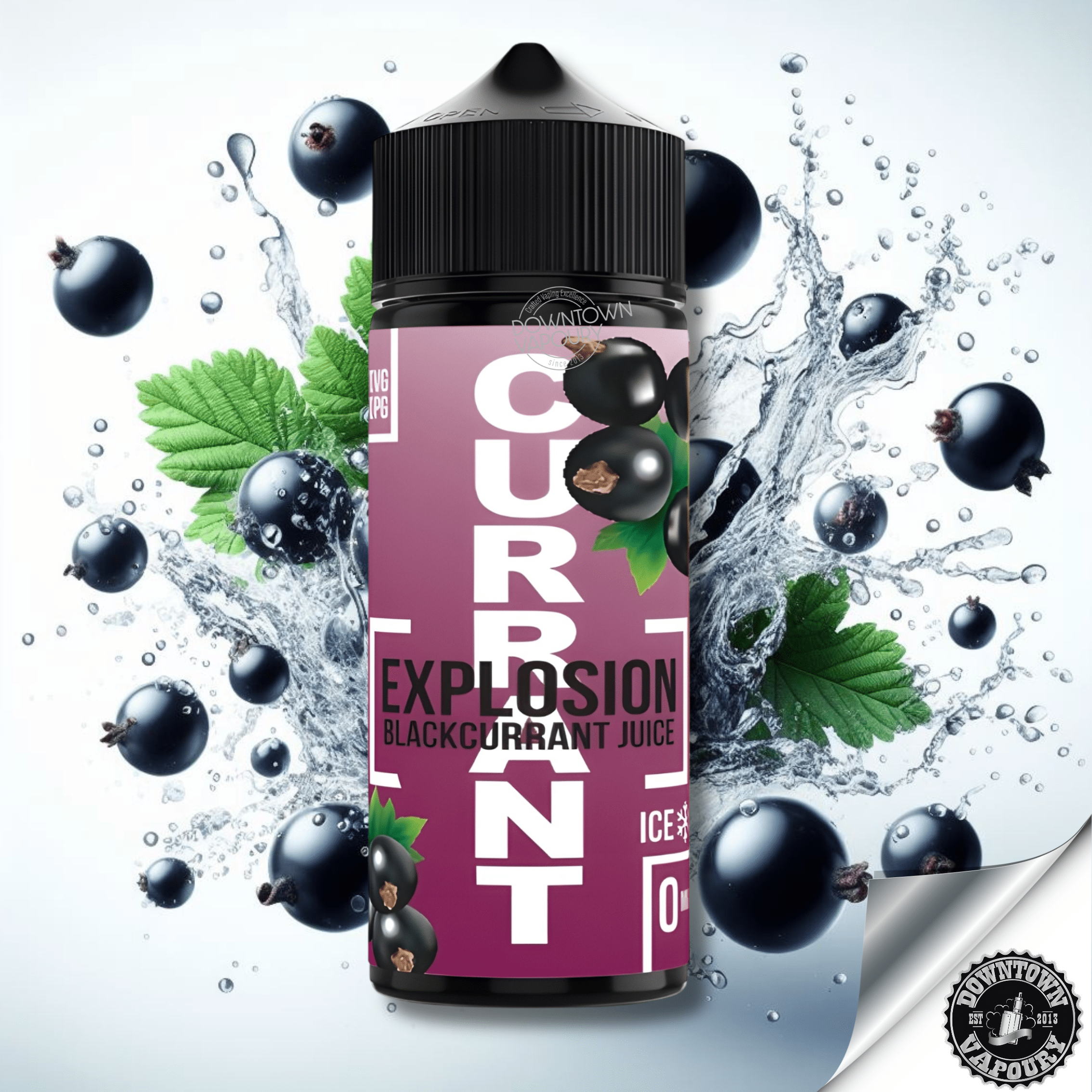Currant Explosion - Blackcurrant Juice 120ml