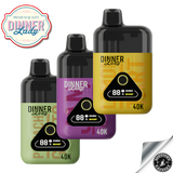 Dinner Lady Desserts 40K Disposable Vape 5% Downtown Vapoury