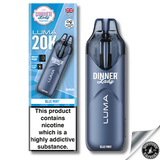 Dinner Lady Luma 20K Puff Disposable Vape 5% Blue Mint Downtown Vapoury