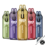 Dinner Lady Luma 20K Puff Disposable Vape 5% Downtown Vapoury