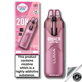 Dinner Lady Luma 20K Puff Disposable Vape 5% Watermelon Ice Downtown Vapoury